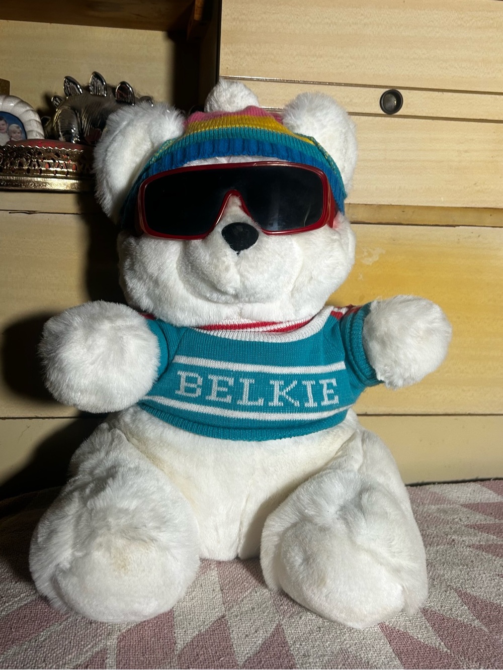 Vintage Belkie Bear 1990’s Ski Bear *flaws*